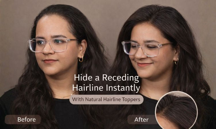 hide a receding hairline