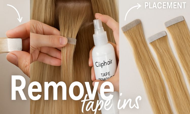 How to Remove Tape-In Hair Extensions Safely at Home