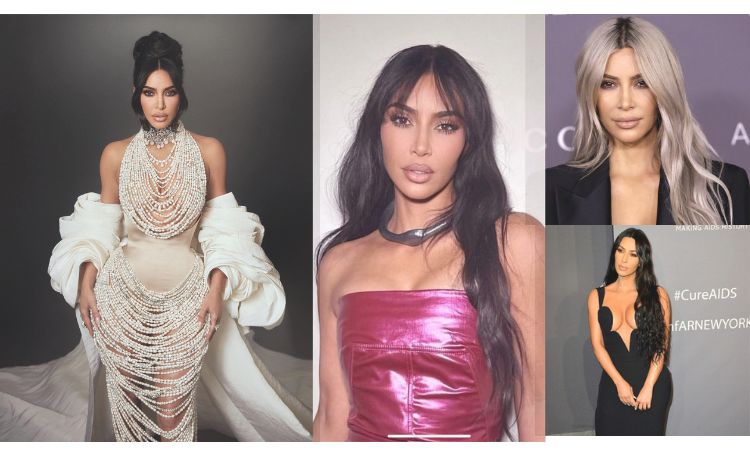kim kardashian hairstyles
