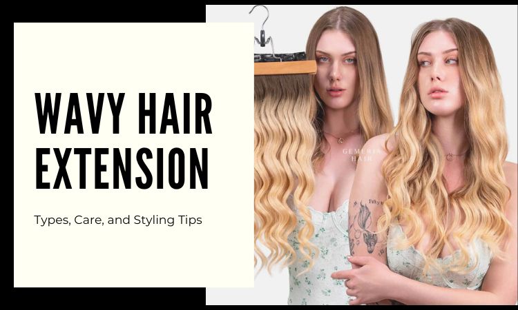 wavy hair extensions guide