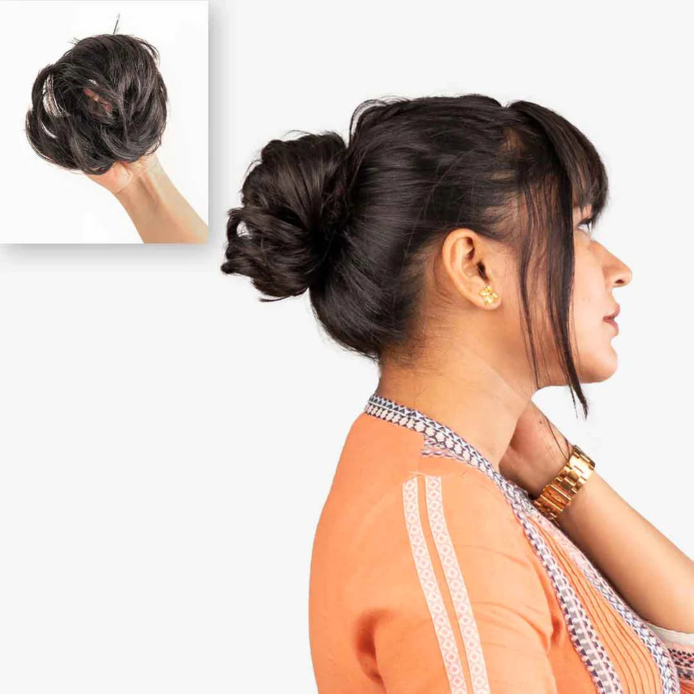 Faux Hair Buns