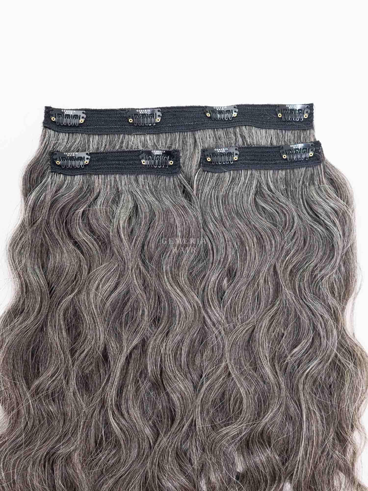 Grey Hair | Classic | 3 piece Set Clip-In Hair Volumizer