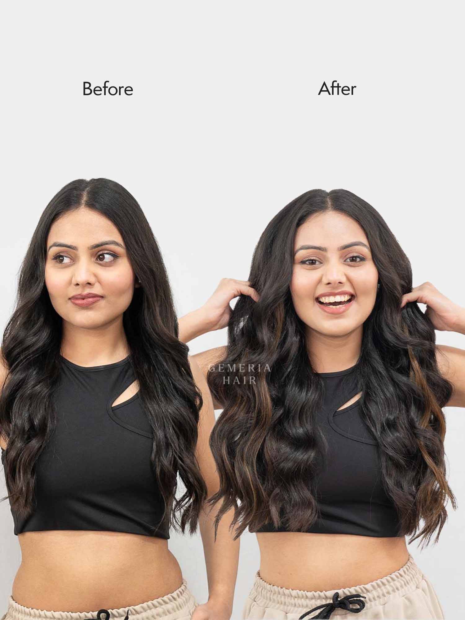 Seamless Golden Brown Balayage 3-Set Volumizer