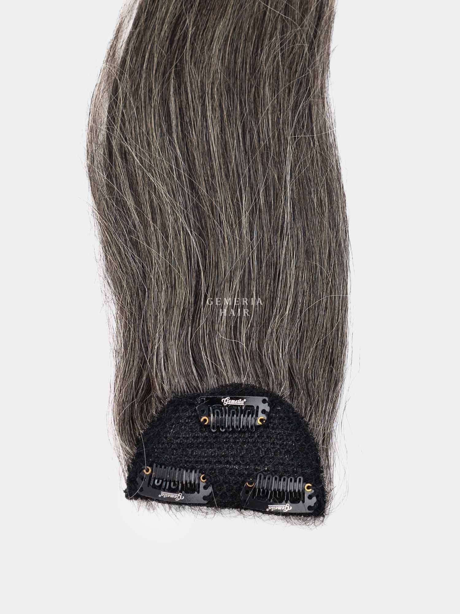 Grey Hair | Invisible Wide Cover-Up | 3" Hair Patch