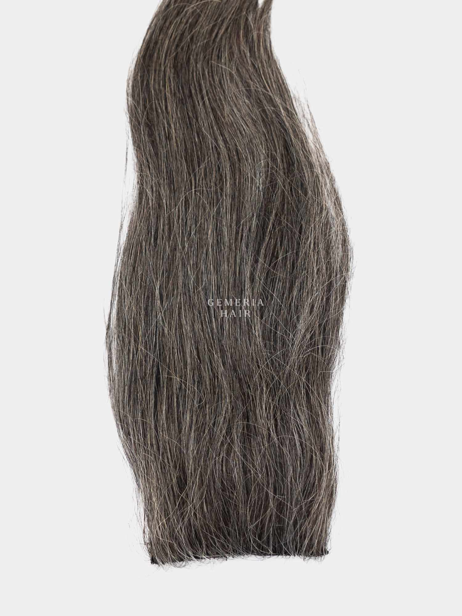 Grey Hair | Invisible Wide Cover-Up | 3" Hair Patch