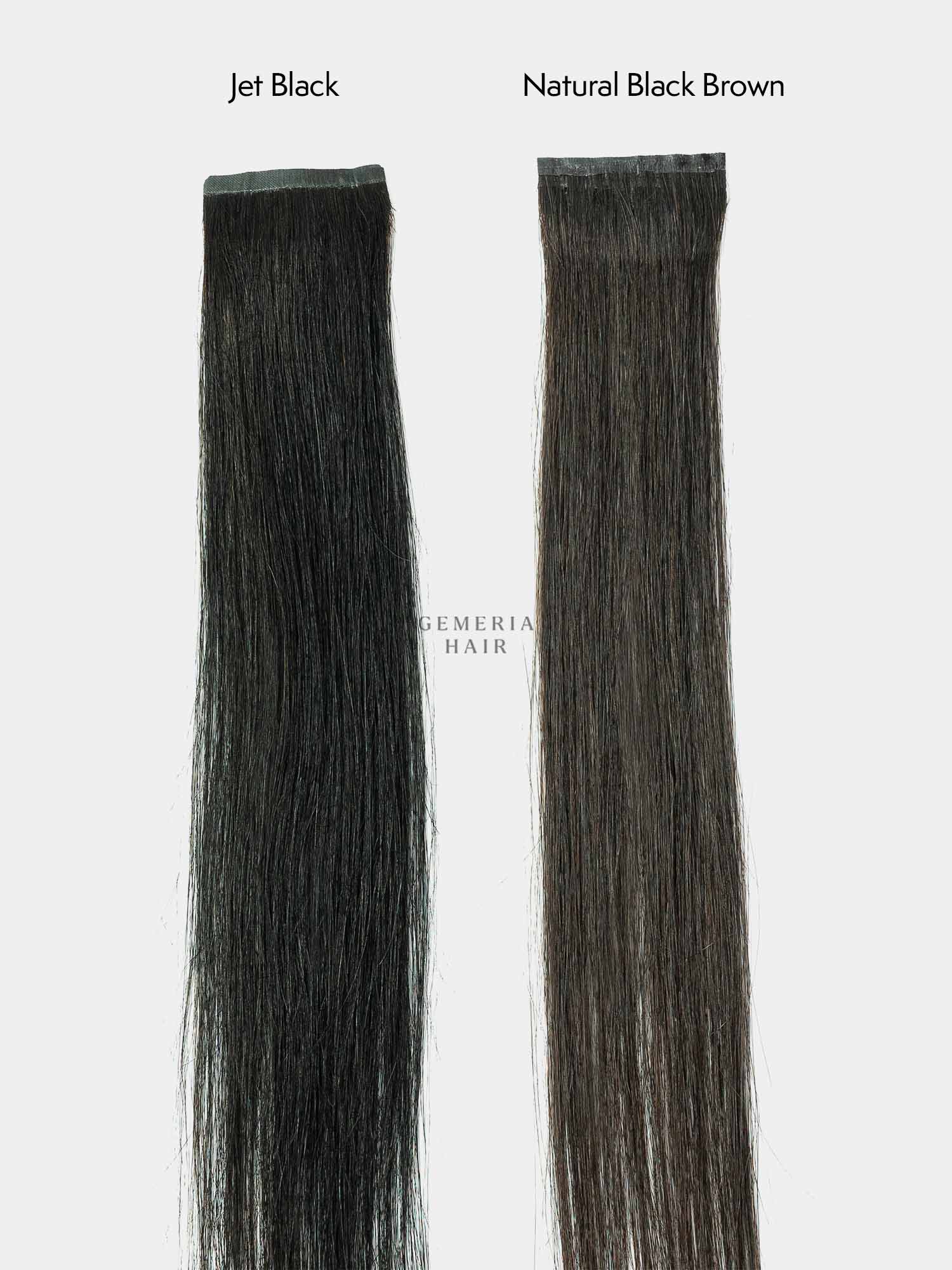 Black Color Single Clip-In