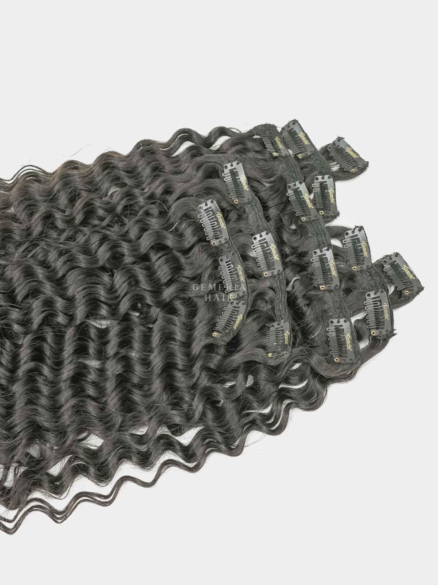 Classic | 7 Set Clip-In-Extensions | Deep Curly