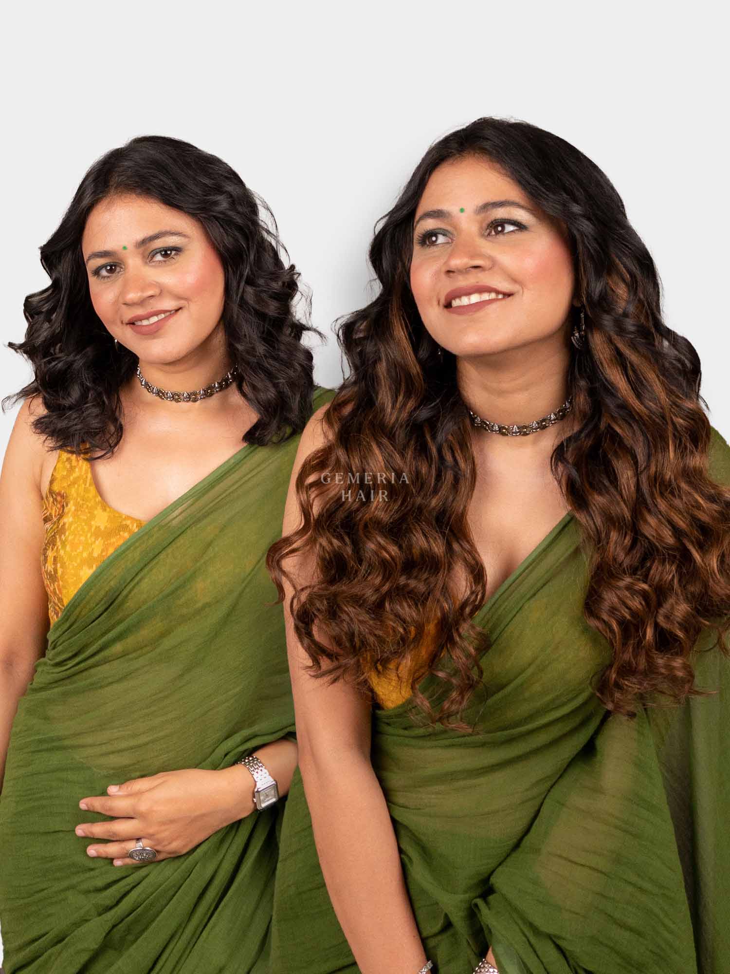 Caramel Brown Balayage | Seamless | 7 Set Clip-In Extensions