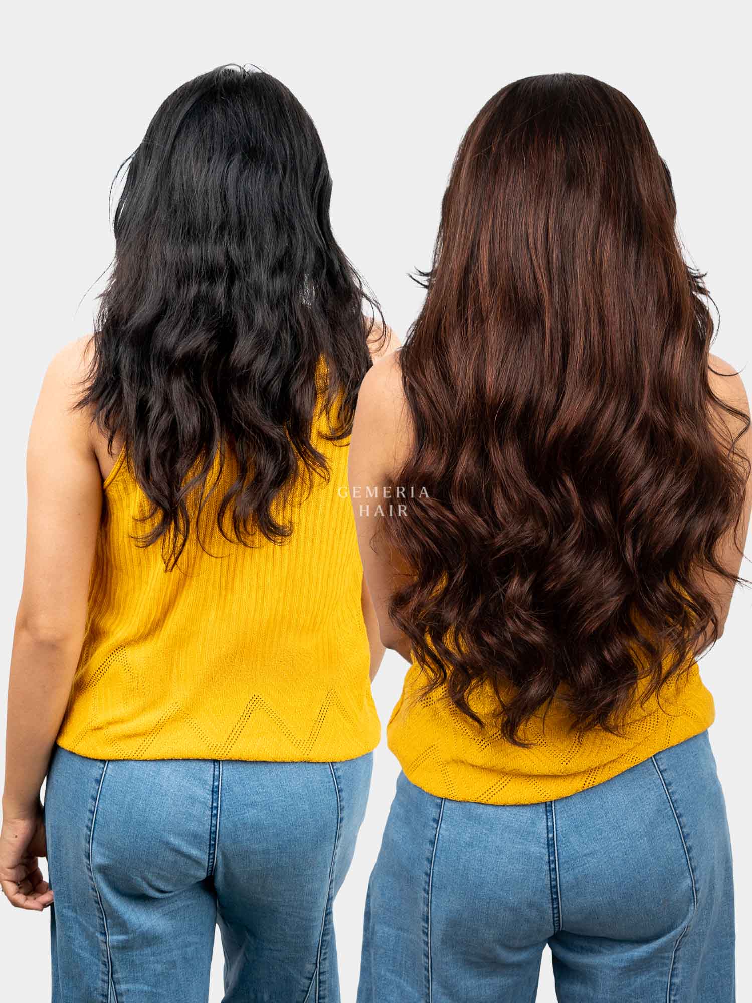 Barrel Brown Balayage Half Head Wig