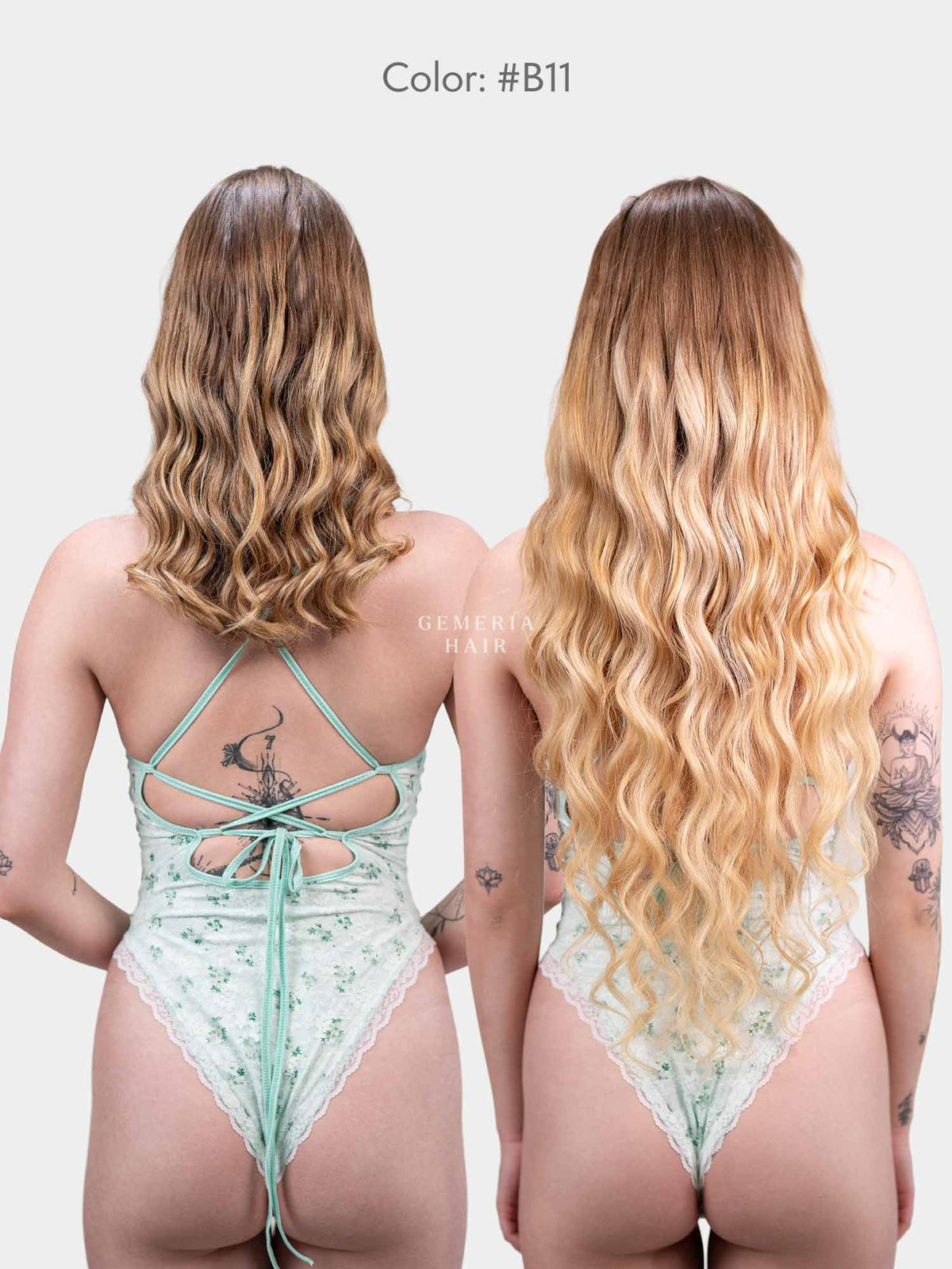 Blonde| Classic | 7 Set Clip-In Extensions | Straight