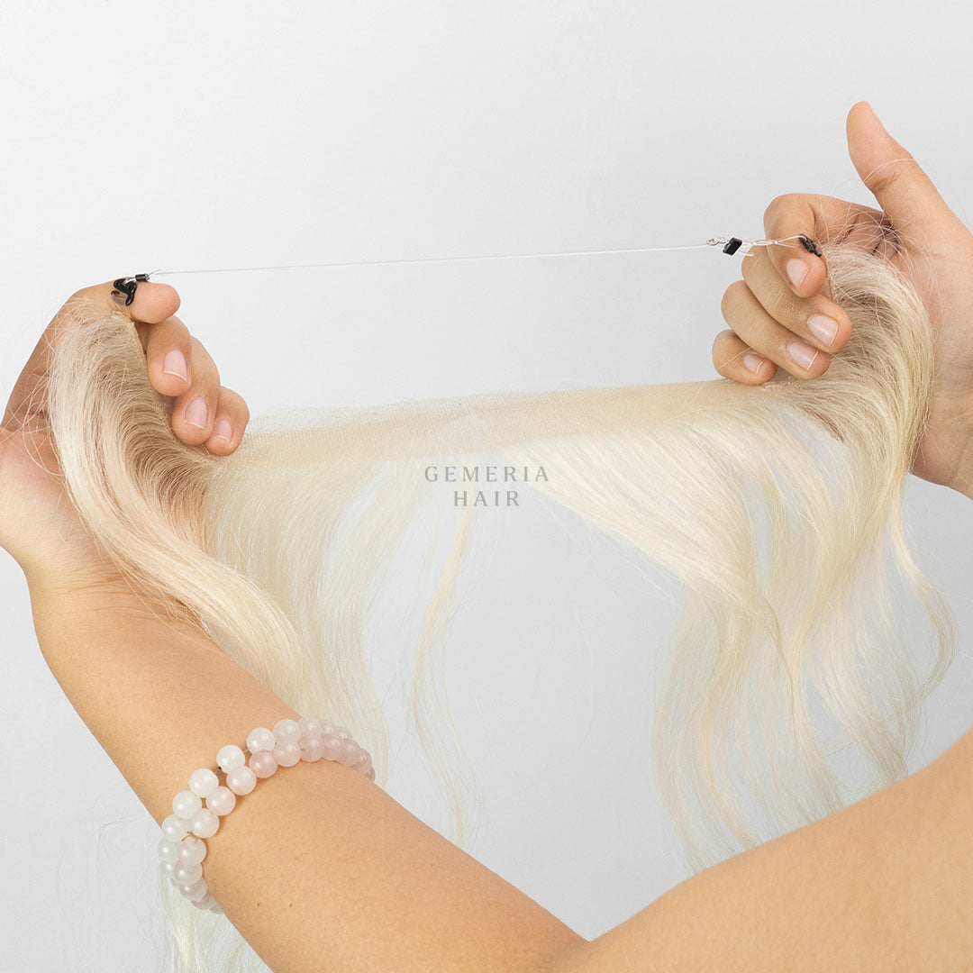 Blonde Front Hairline Topper for Receding Hairline