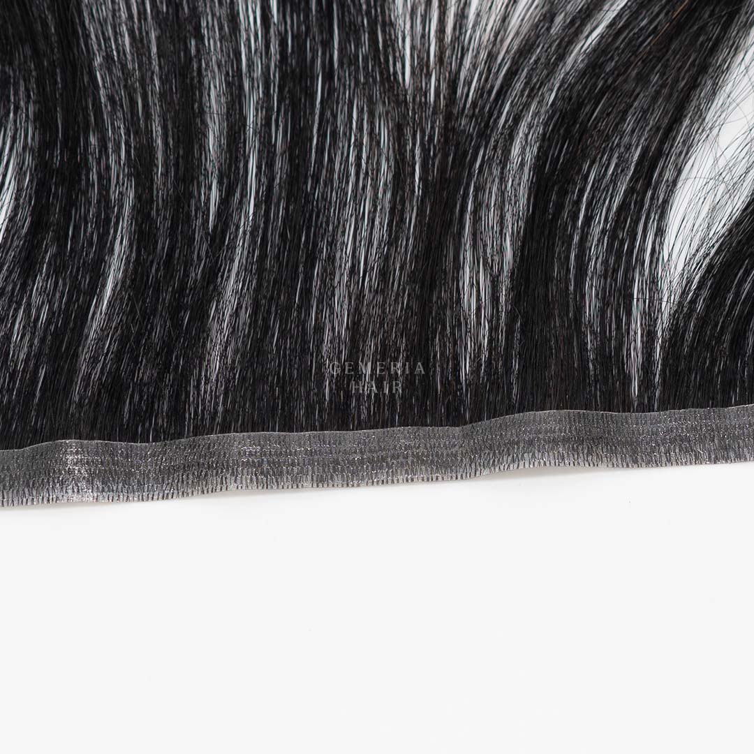 Invisible tape weft extensions