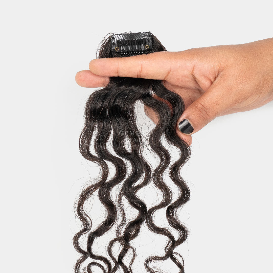 Curly Invisible Spot Cover Up | Hair Patch