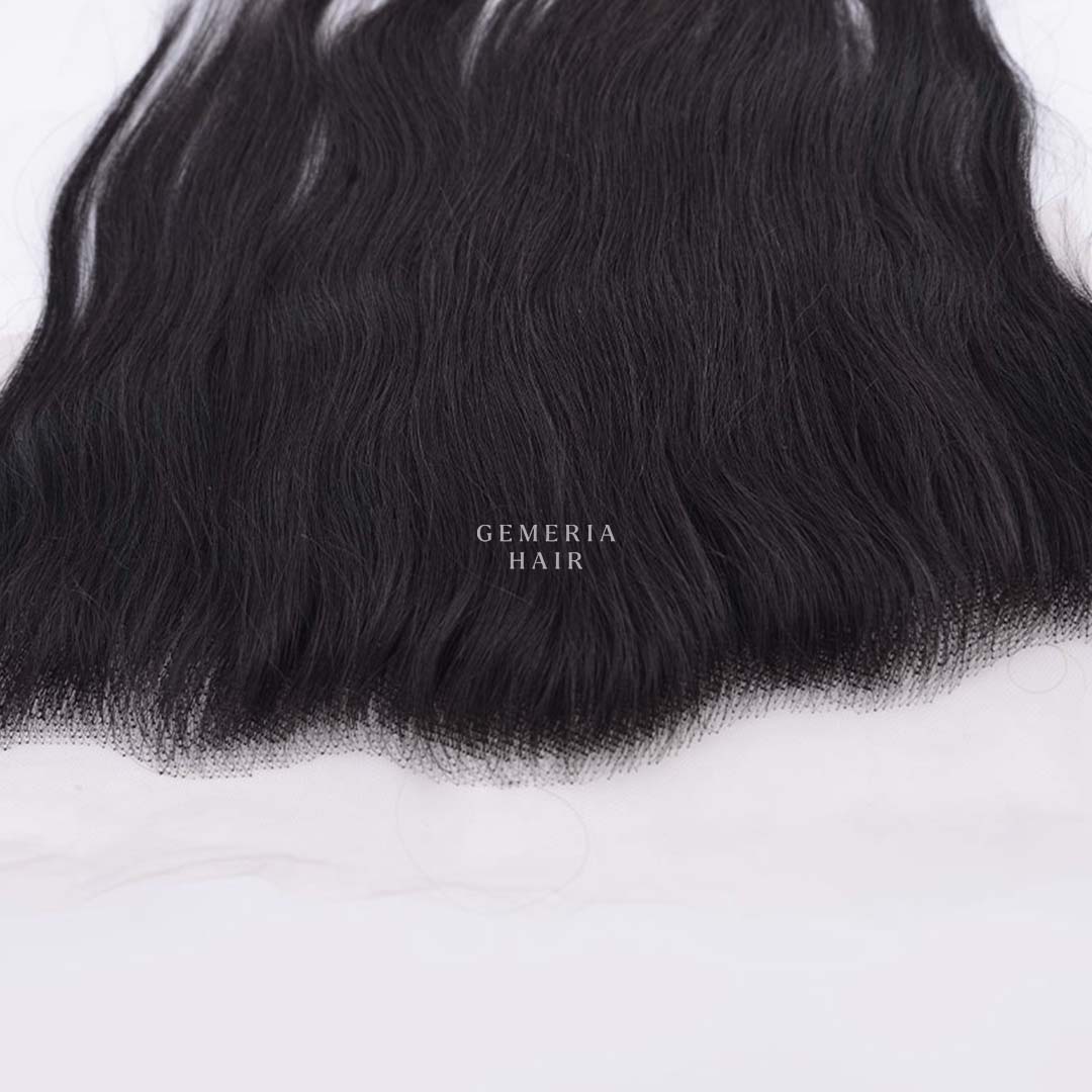 Straight lace frontal 13x6 size