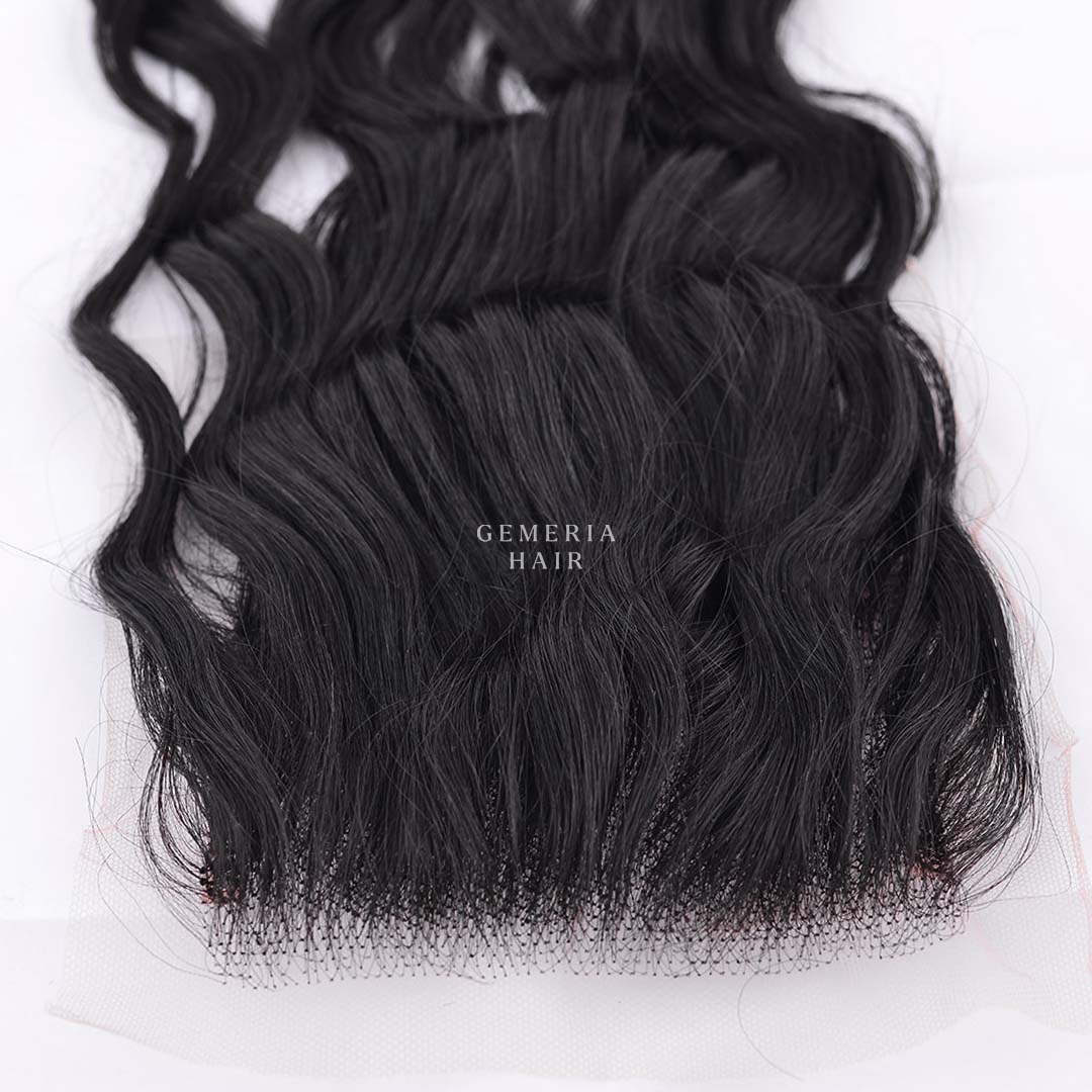 wavy lace closure 4x4
