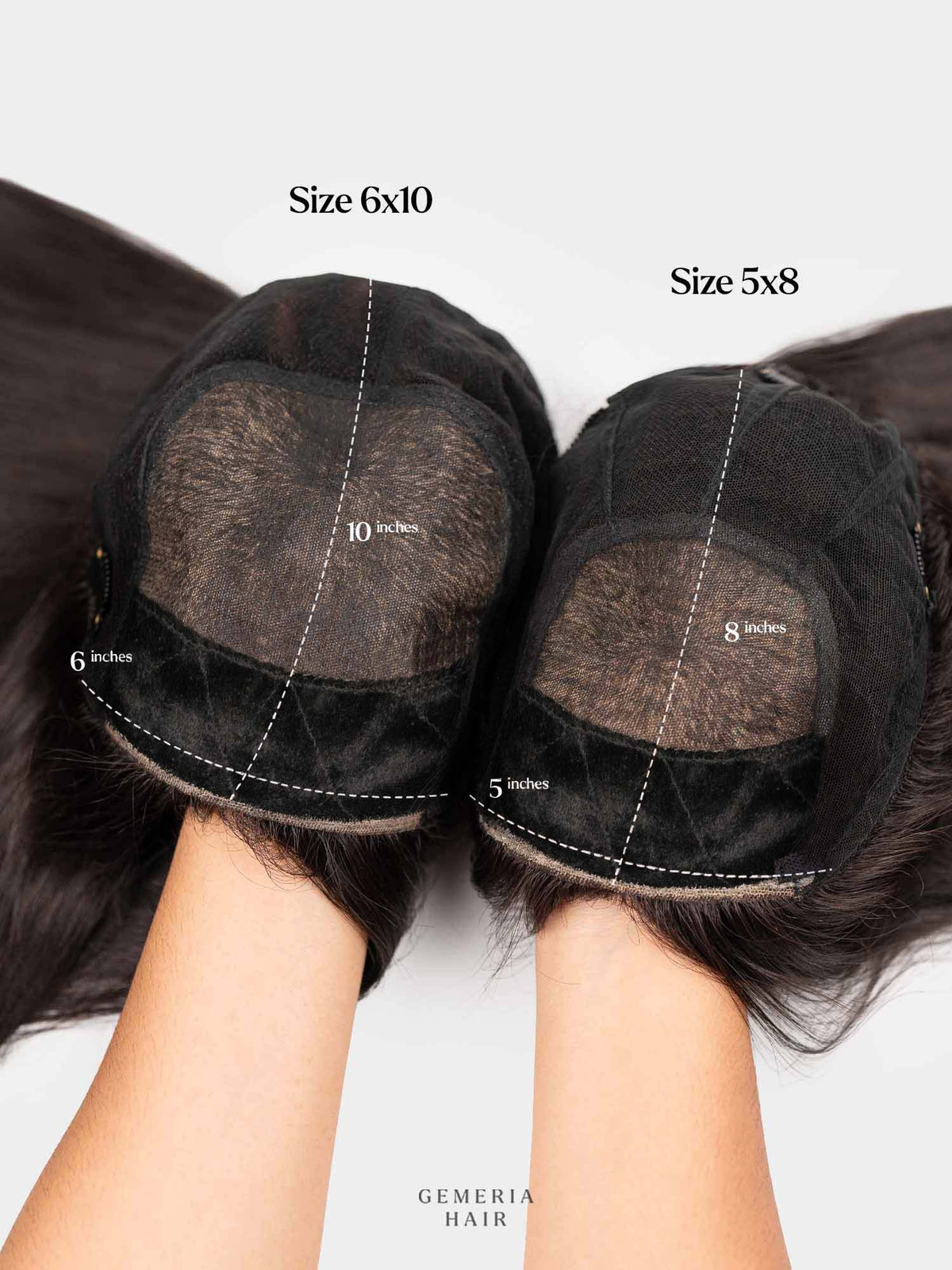 6"x10" | Volume Hair Topper | Crown Hair Topper | Bio-Base | Straight