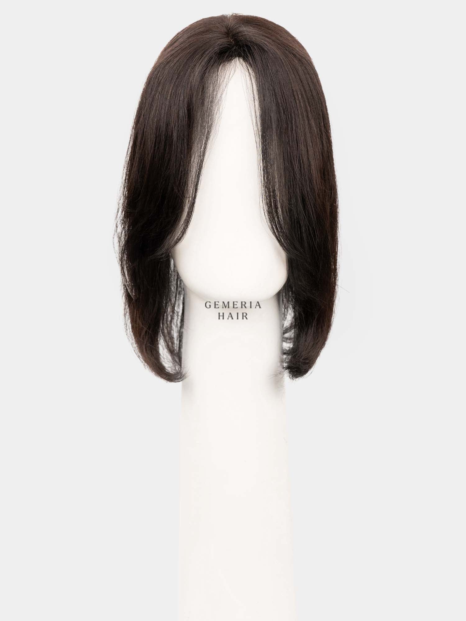 Hair Band Topper With Curtain Bangs | Bio-Base | Clip-Free