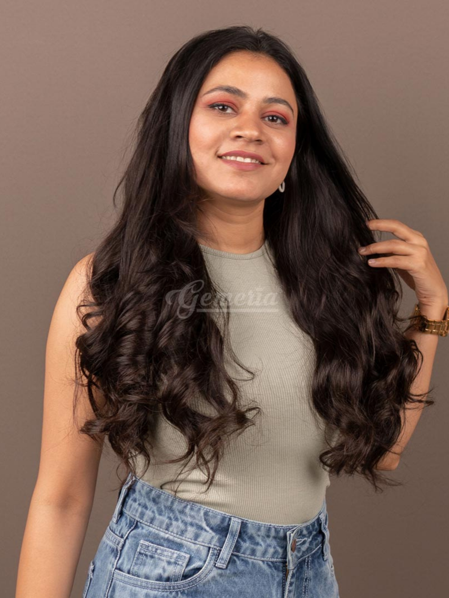 Half Head Wig | Natural Wavy