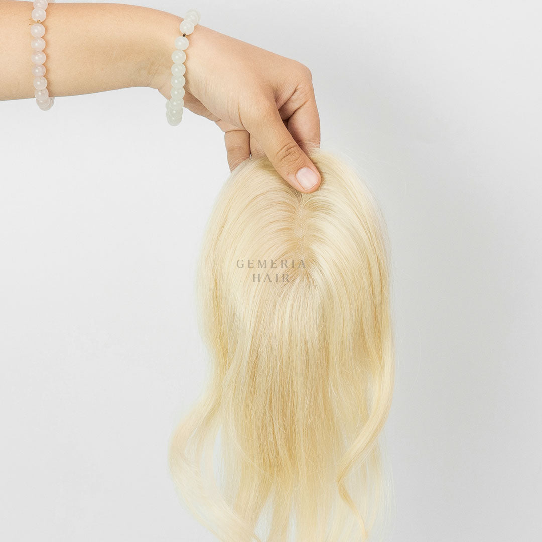 1.5x5 | Full Silk Blonde Hair Topper