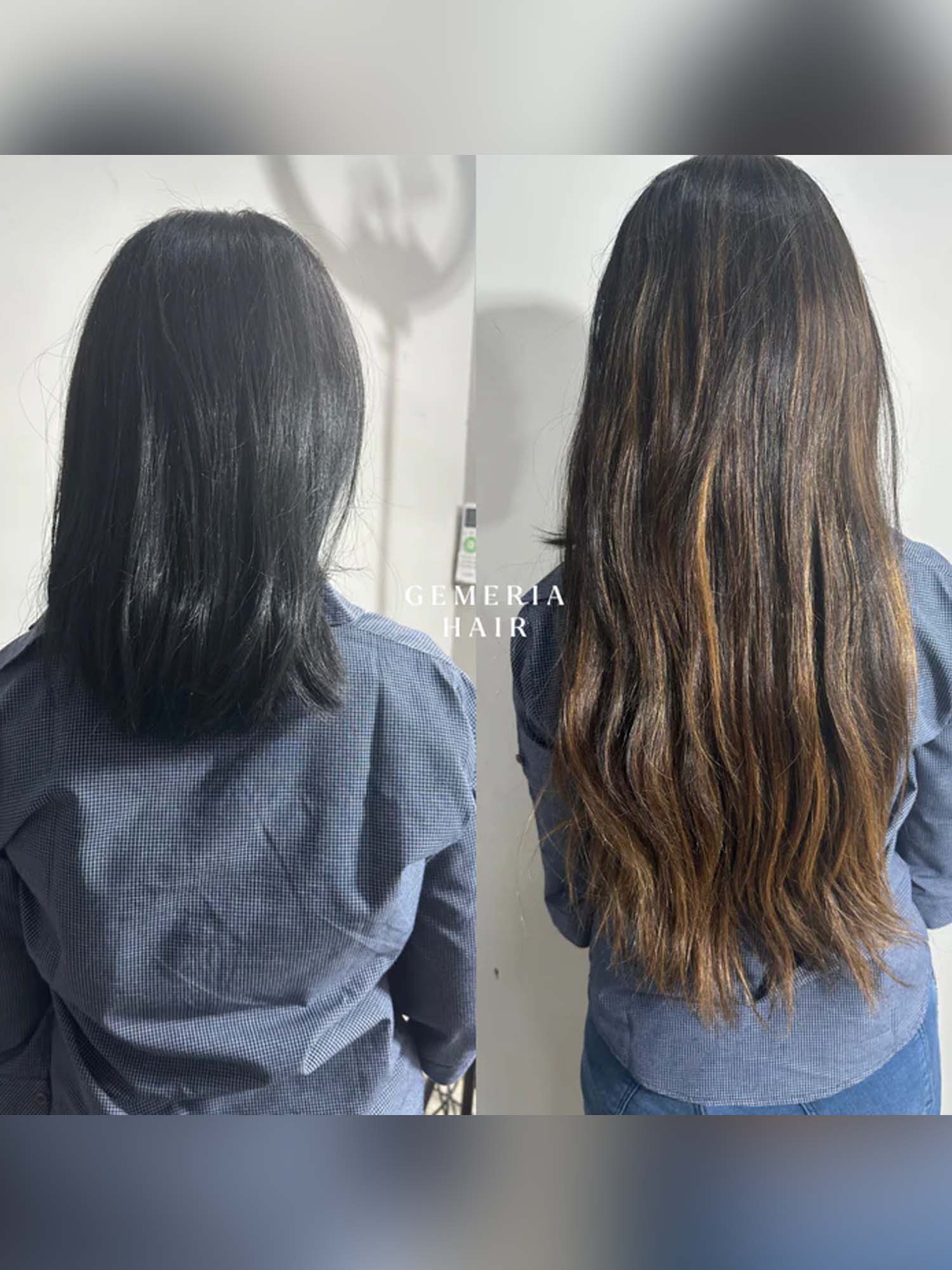 Caramel Brown Balayage Half Head Wig