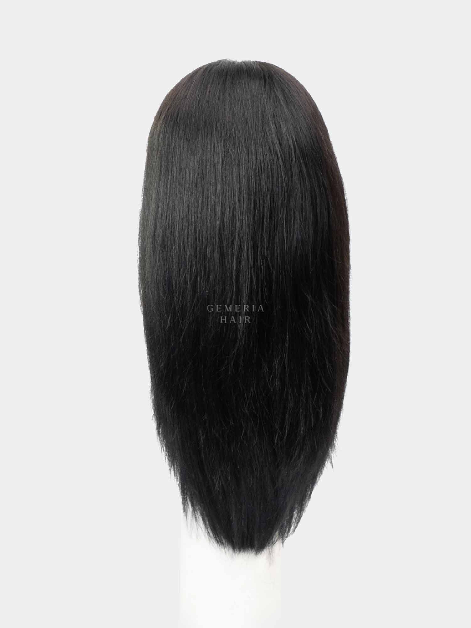 Short Full Head Wig | Bio-Base Part | Natural Straight