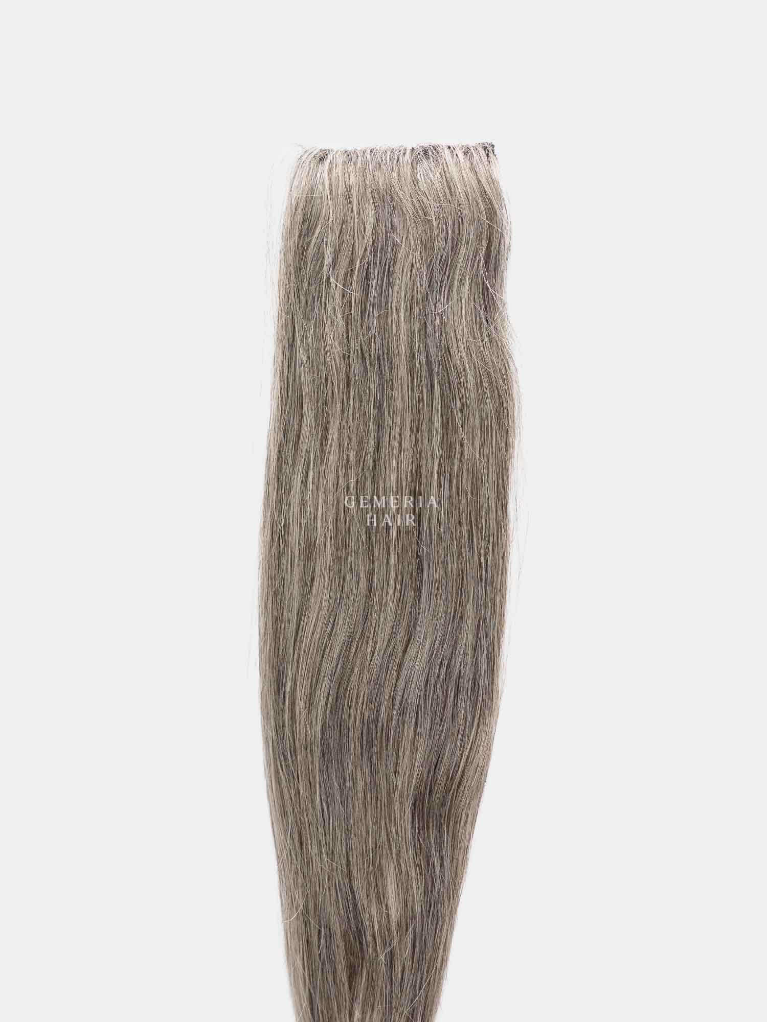 Grey Hair | Invisible Wide Cover-Up | 3" Hair Patch