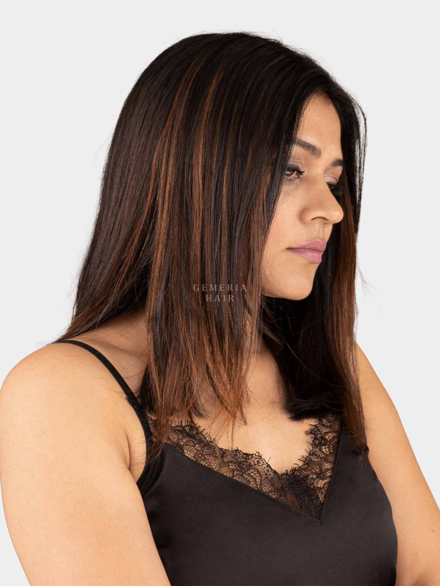 Dark Brown Single Clip Highlight