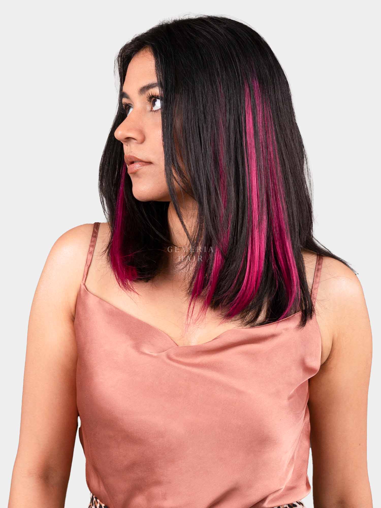 Deep Magenta Single Clip Highlight