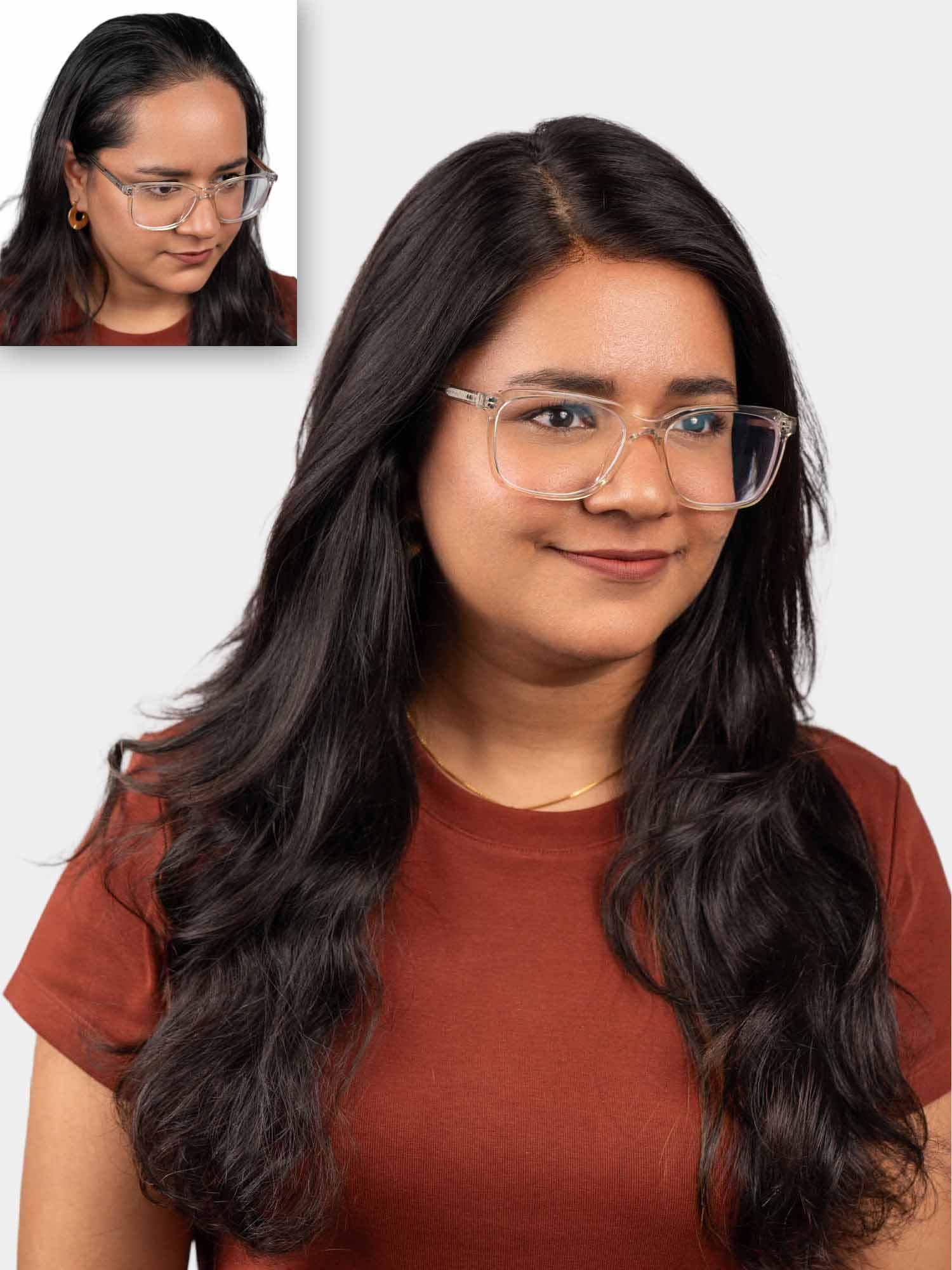 Front lace hair band topper