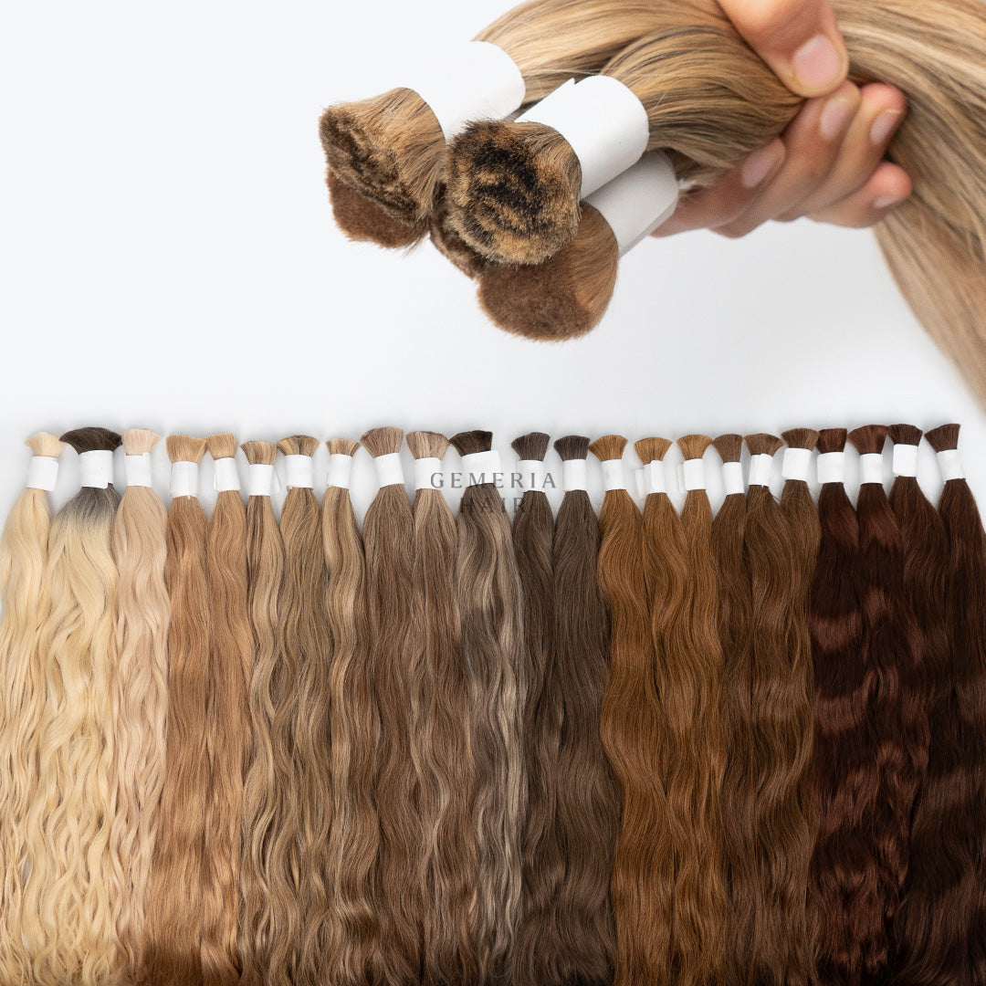 16"/ 41 cm - Bulk Hair | Double Drawn