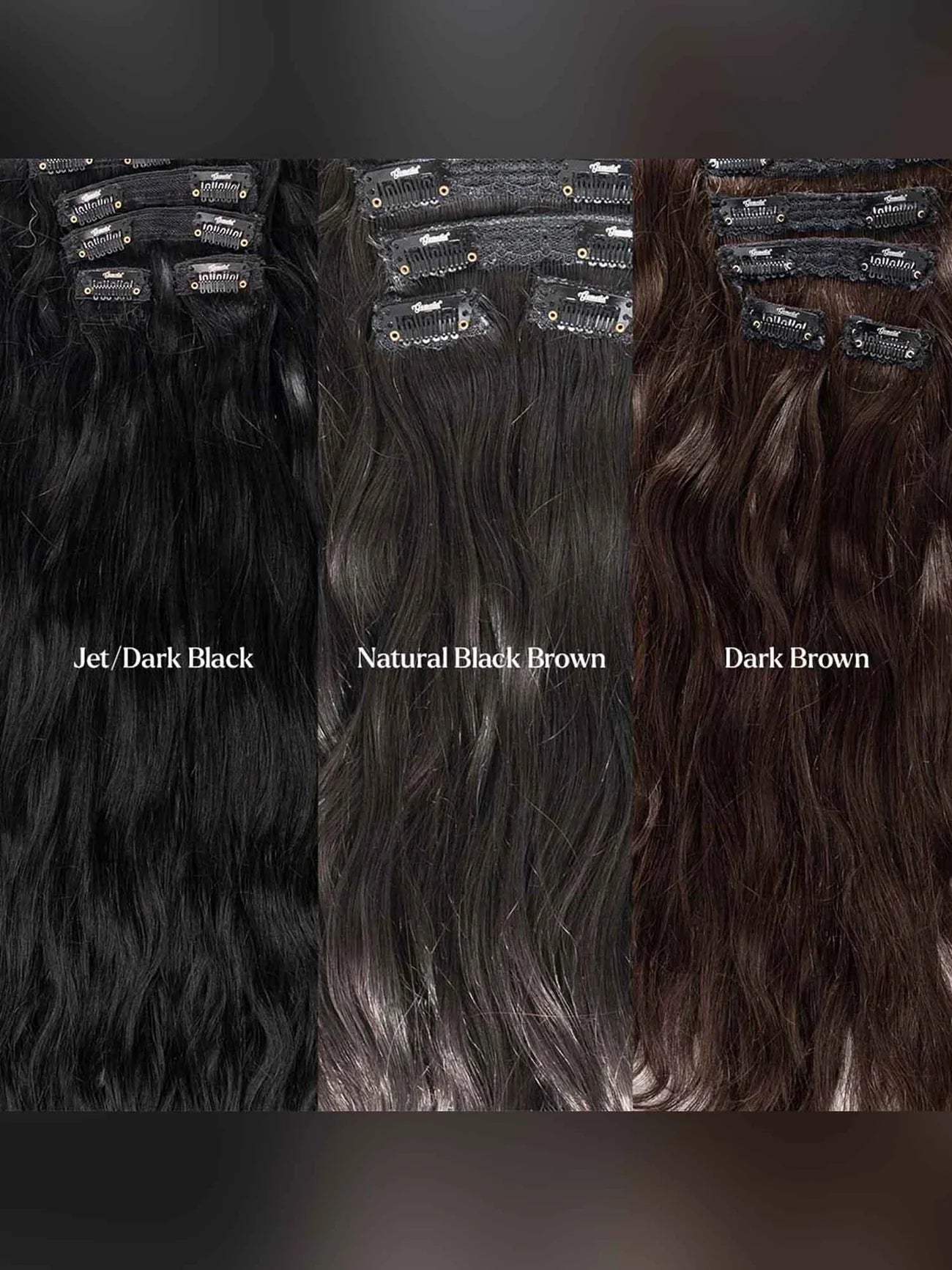 Classic | Deep Curly | 3 Piece Set Clip-In Hair Volumizer