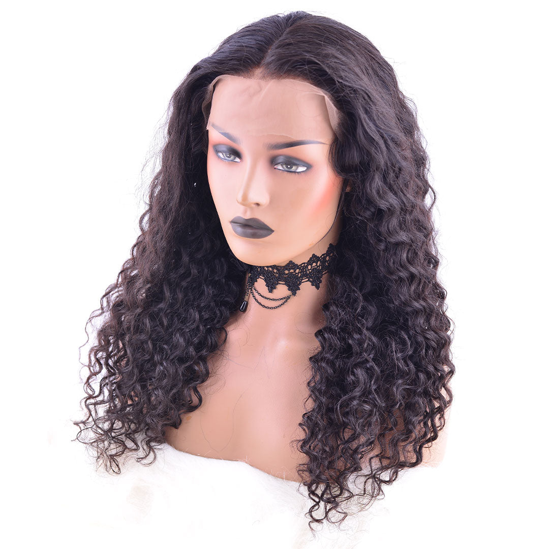 Deep Curly | Temple Full Lace Wig