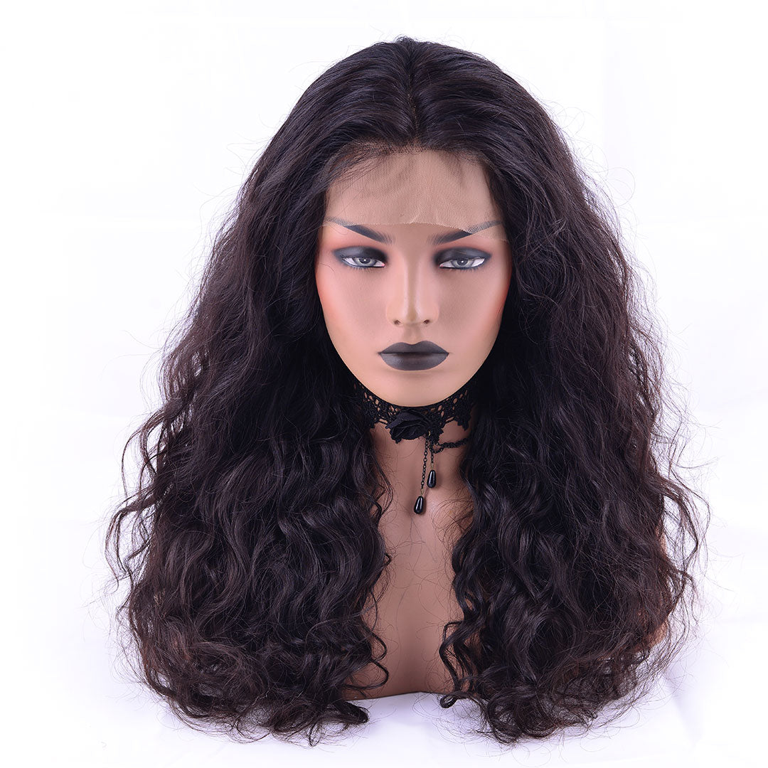 Natural Wavy | Temple Full Lace Wig