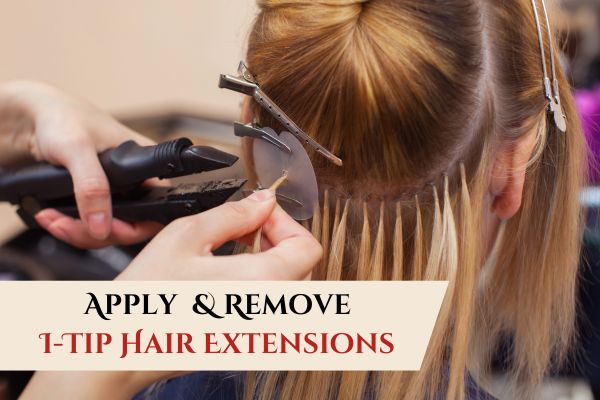 Tip Remove How To Apply & Remove I-Tip Hair Extensions | Expert Tips