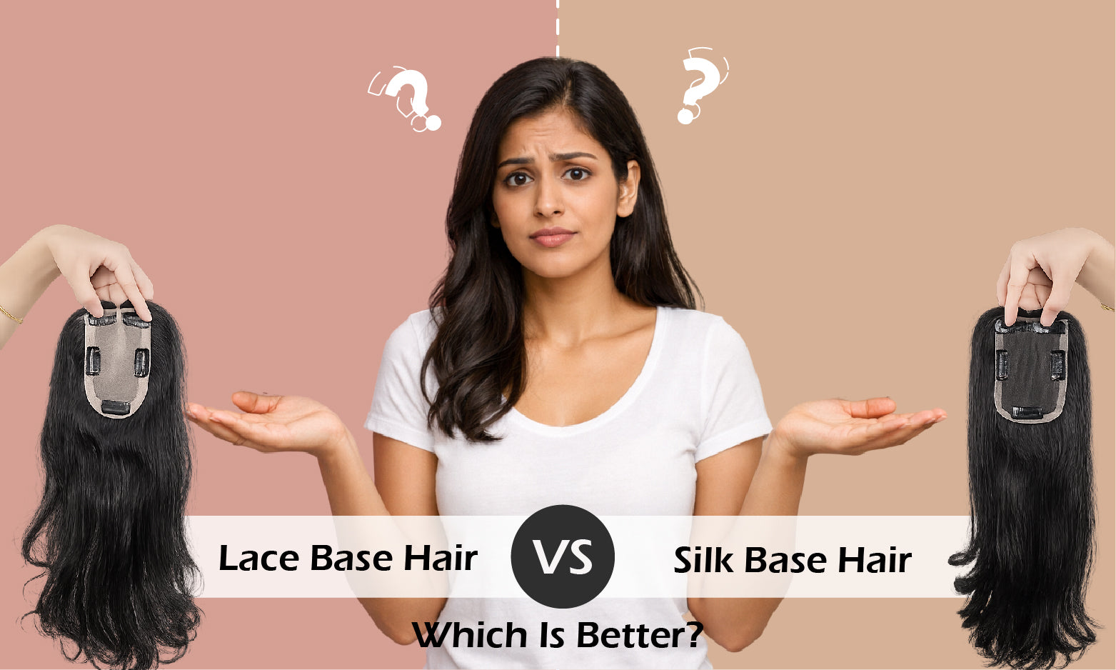 Lace Base vs Silk Base Hair Toppers: Which Is Better?