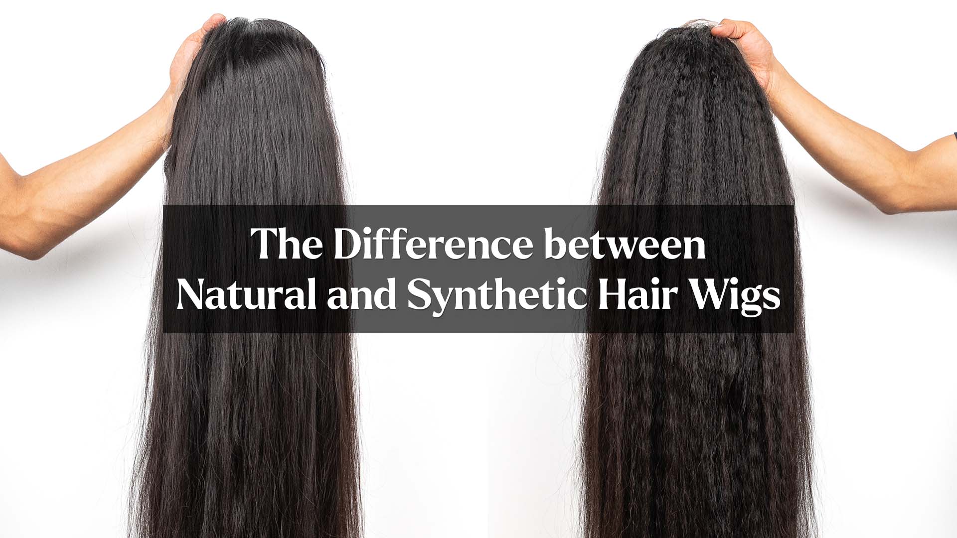 The Difference between Natural and Synthetic Hair Wigs.