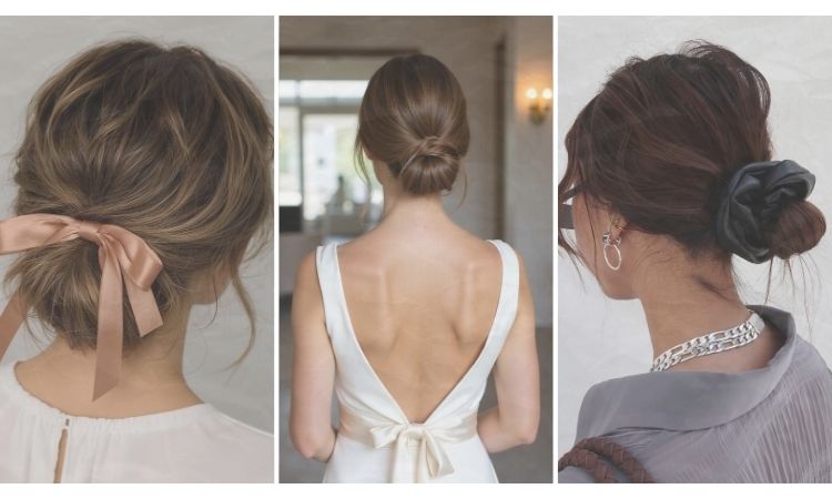 bun hairstyles for short hair