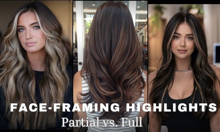 Face-Framing Highlights: Partial vs. Full – What’s the Real Difference?
