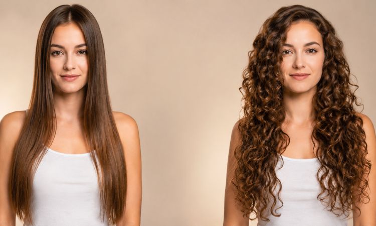 The Safe Way to Make Straight Hair Curly