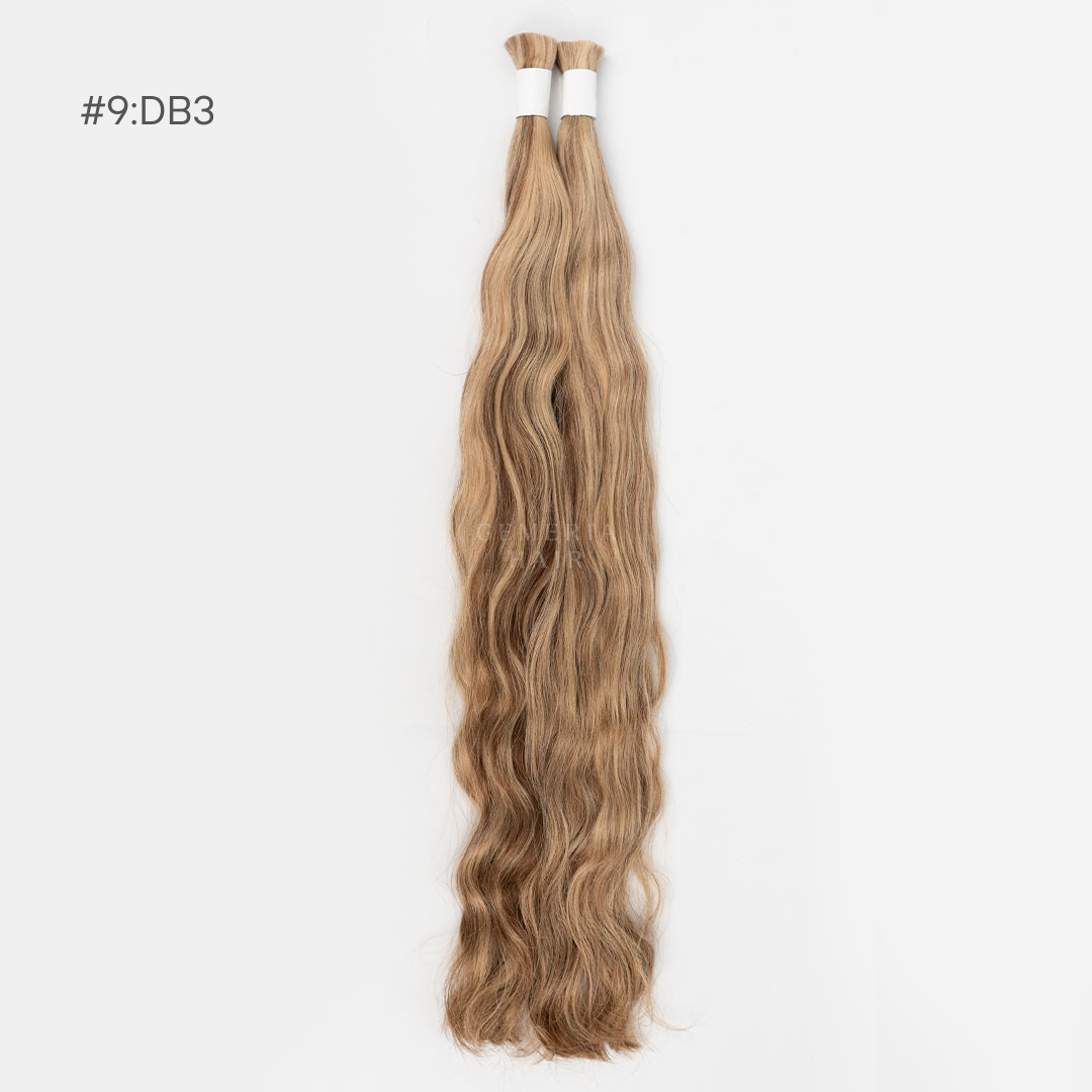 14"/ 36 cm - Bulk Hair | Double Drawn