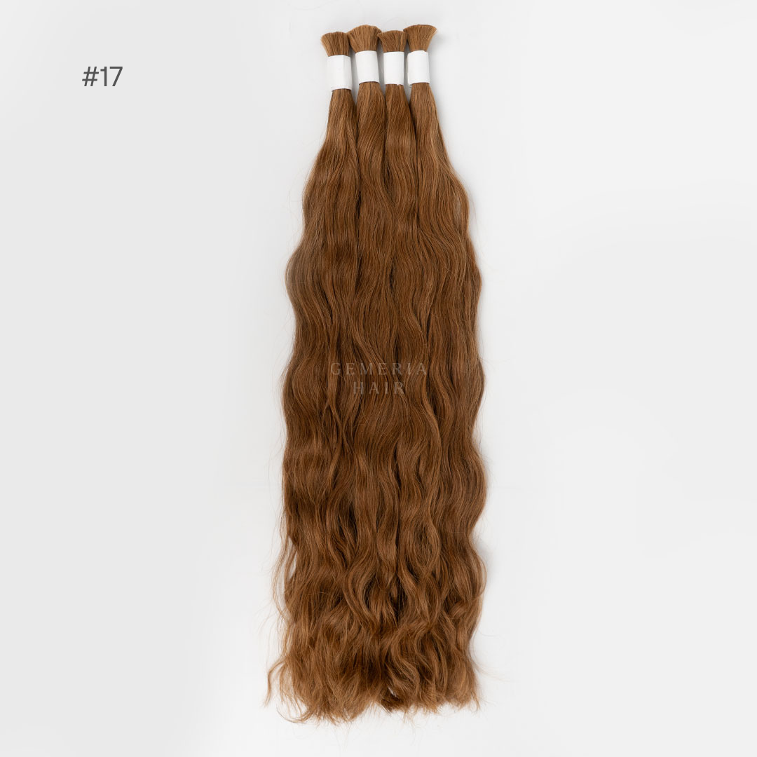 14"/ 36 cm - Bulk Hair | Double Drawn