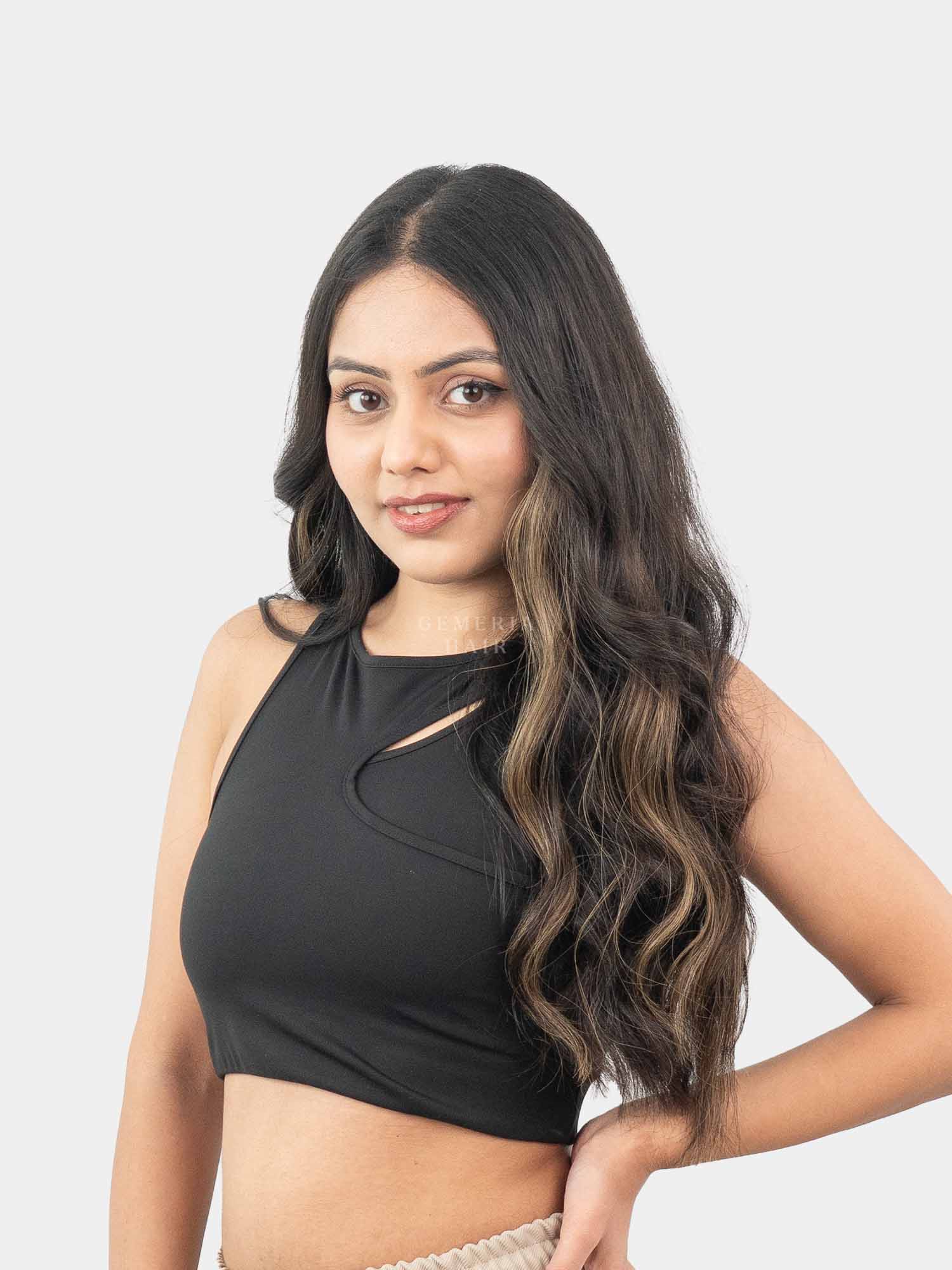 Seamless Light Ash Brown Balayage 3-Set Volumizer