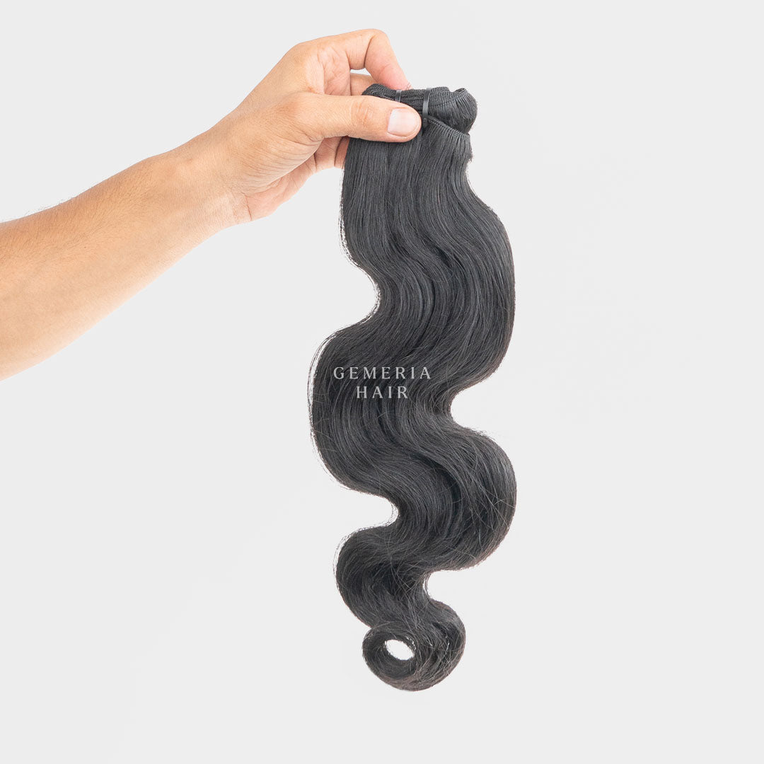 body wave weft hair extension