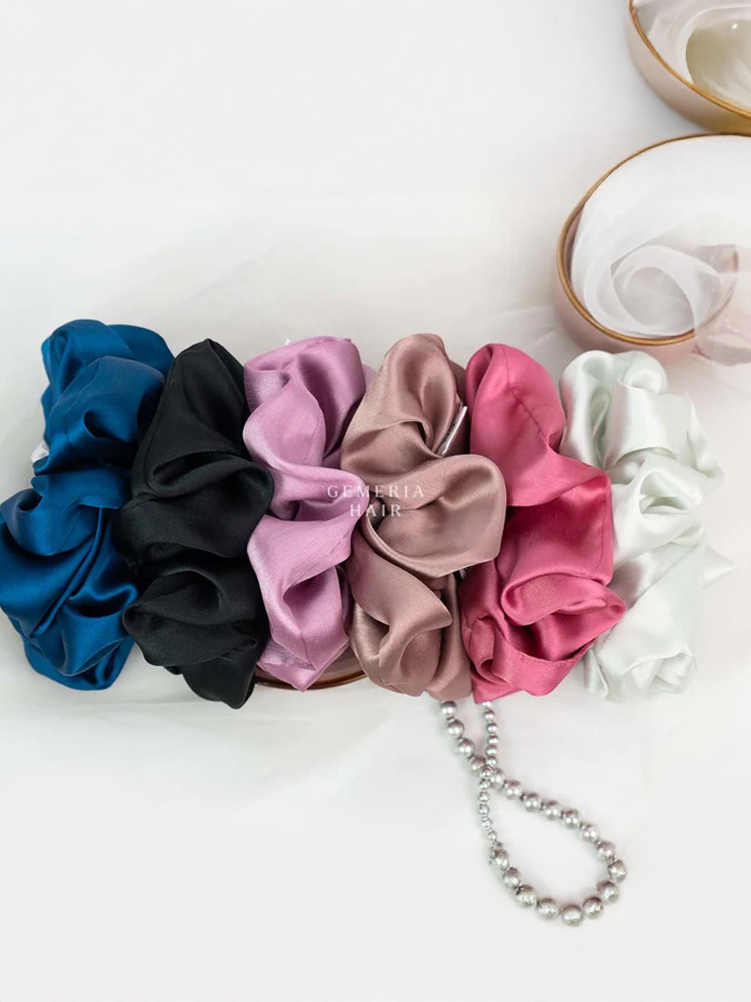 Satin Scrunchies | Medium/Regular