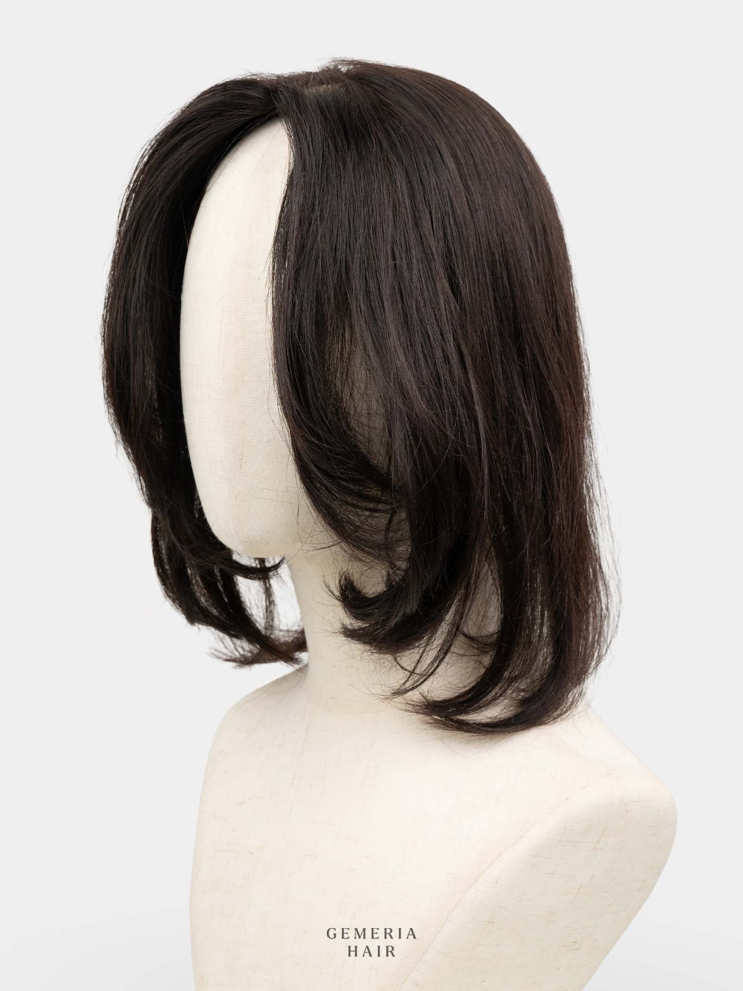Hair Band Topper Max with Curtain Bangs | Clip-Free | Bio-Base