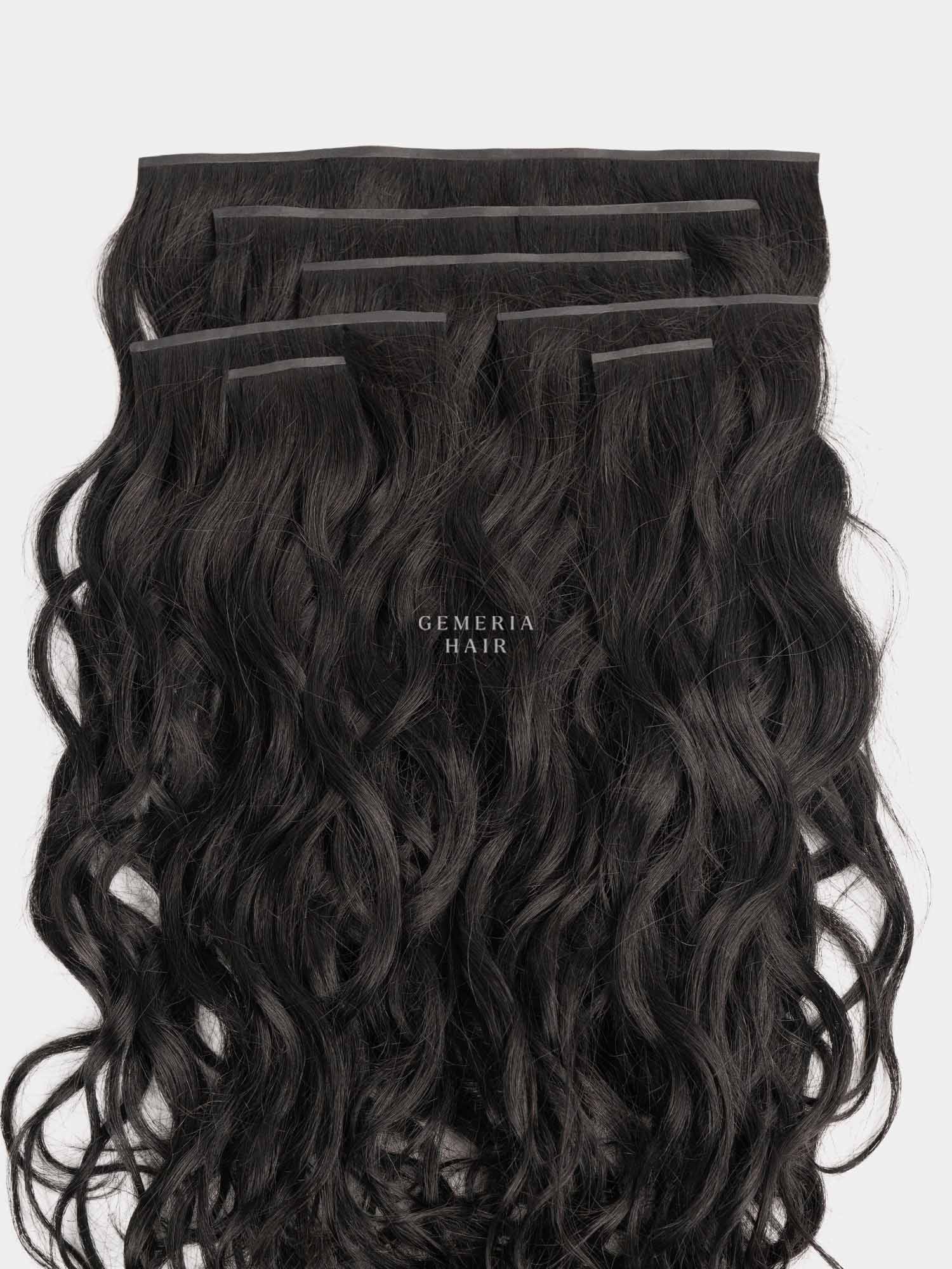 Seamless | 7 Set Clip-In Extensions | Wavy