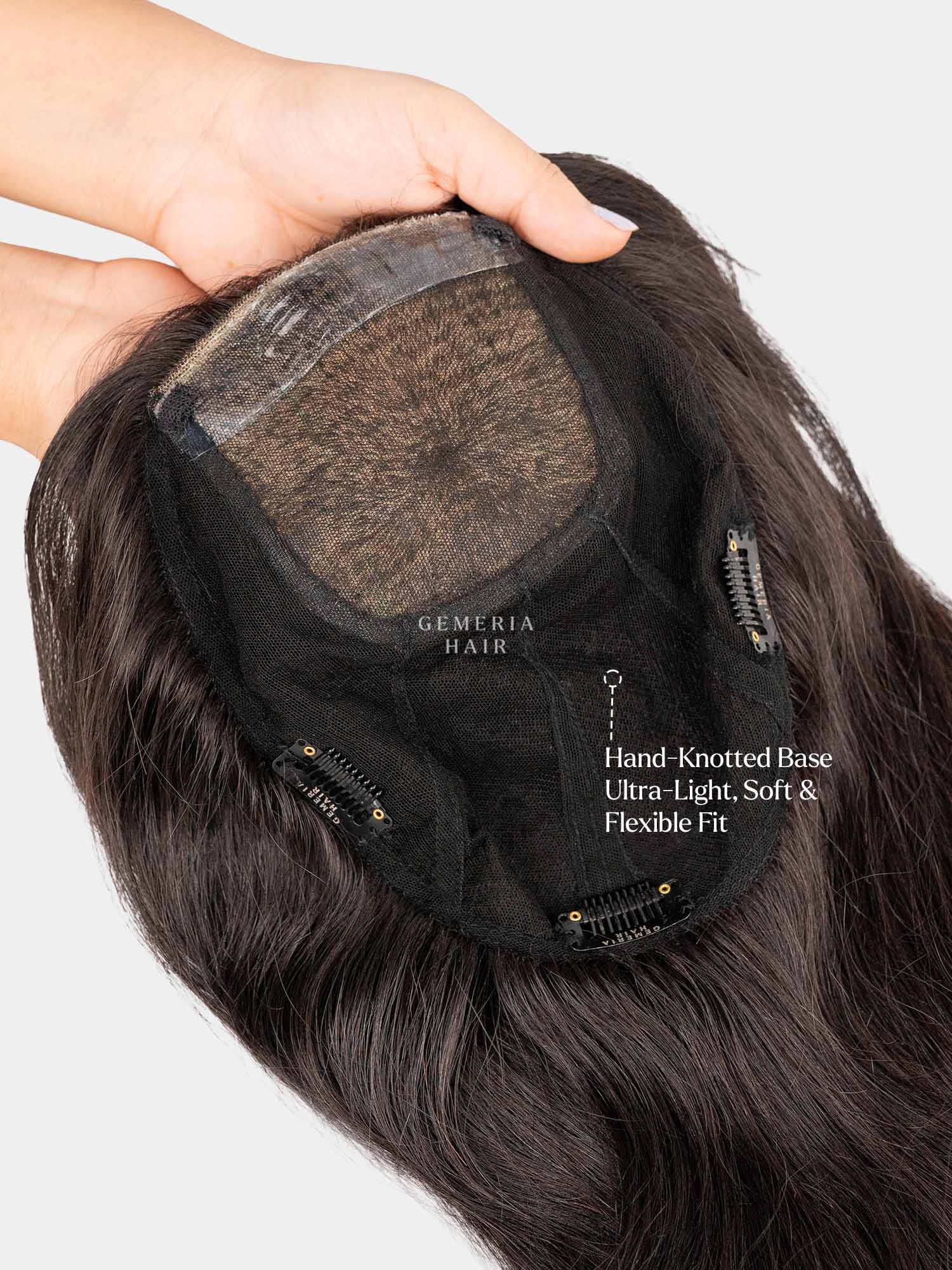 5"x8" | Volume Hair Topper | Crown Hair Topper | Bio-Base | Wavy