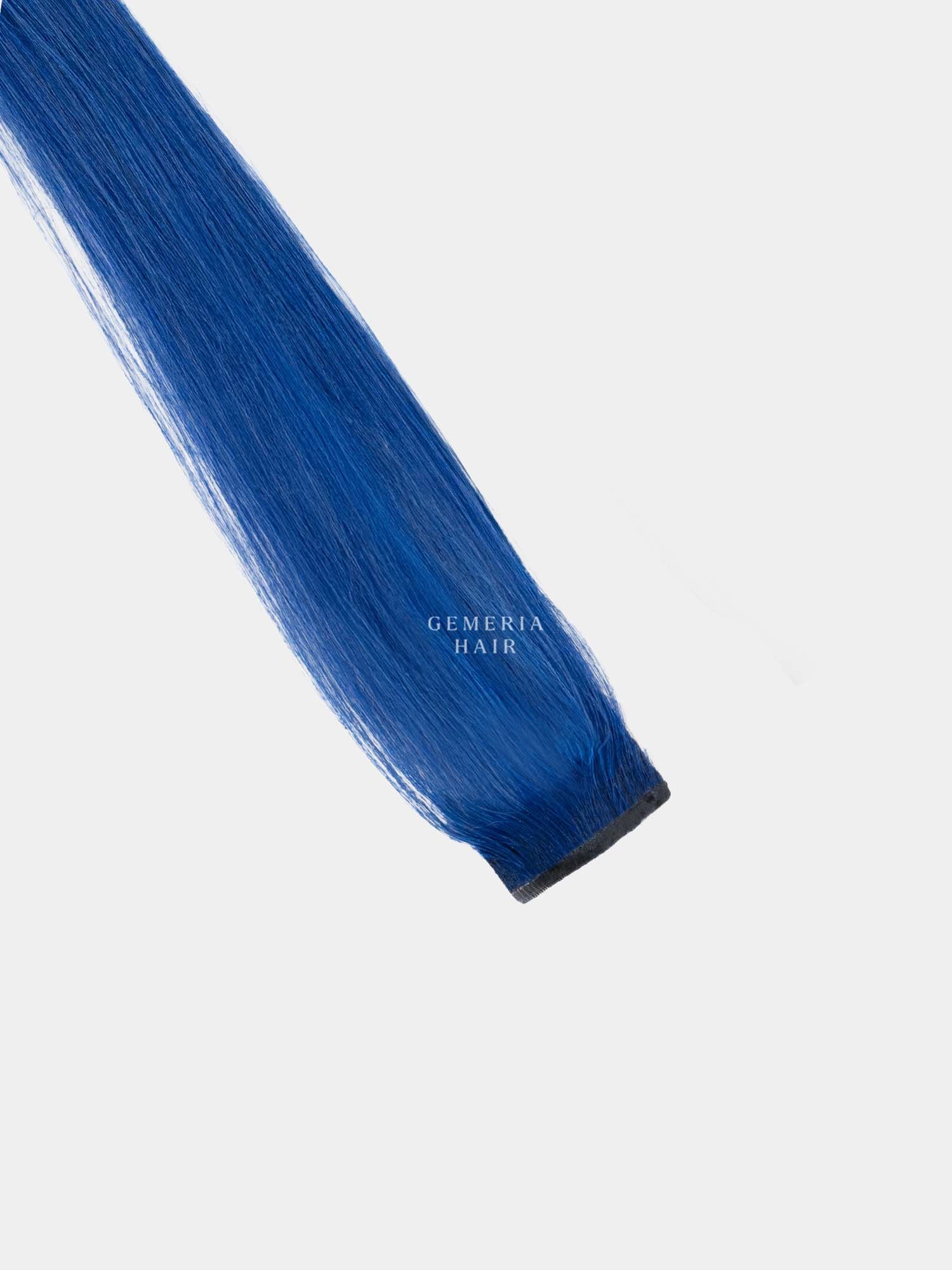 Midnight Blue Single Colored Clip-on Extensions | Buy Online