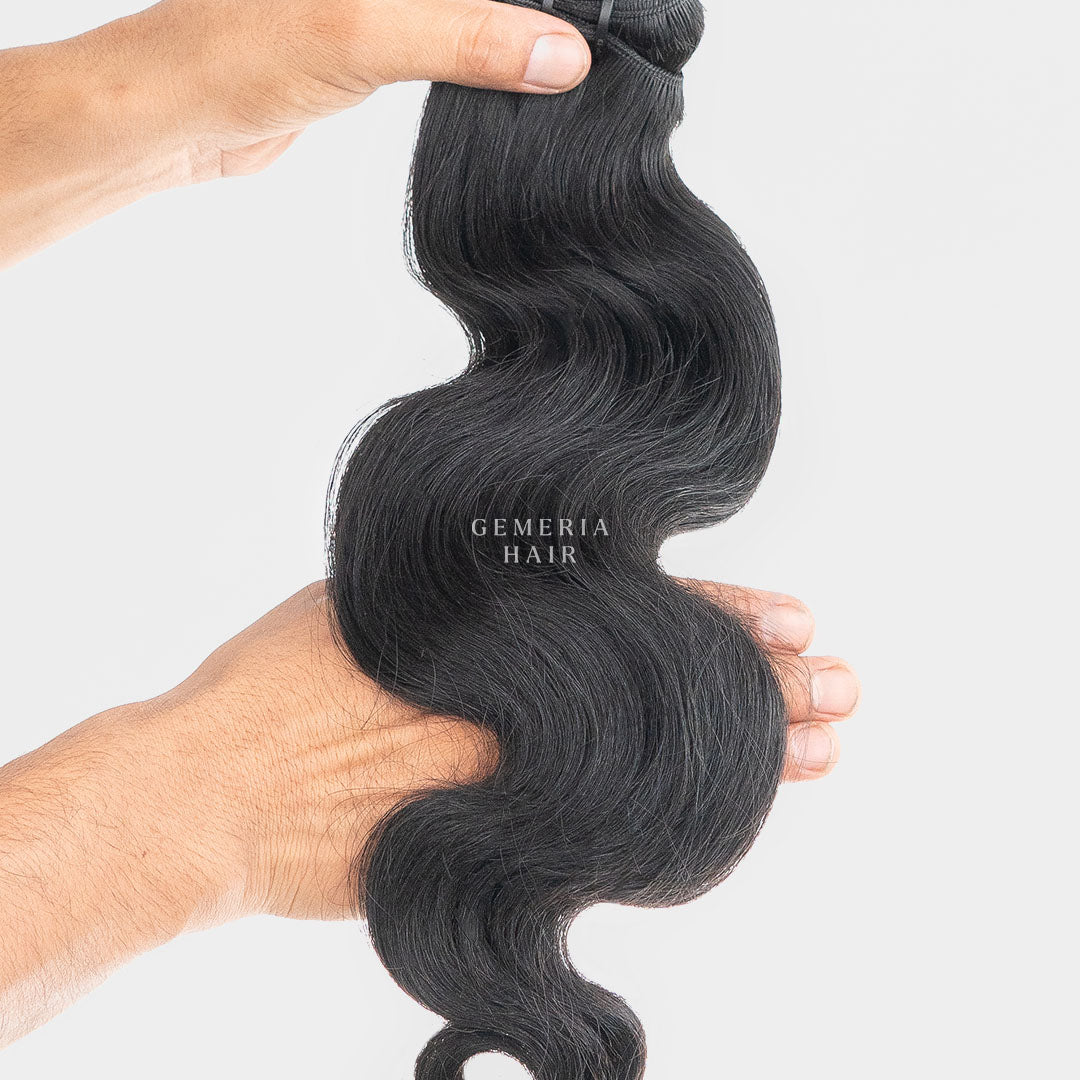 body wave weft hair extension