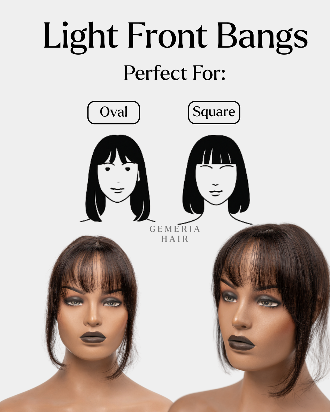 Mini Topper with Bangs | Bio Base | Hair Topper
